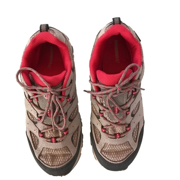 Merrell Moab Low Lace Waterproof Hiking Sneakers size 6 - Picture 2 of 7
